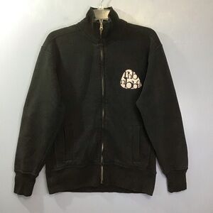 J. America Black Zip Front Hoodie RNB BBQ Pig